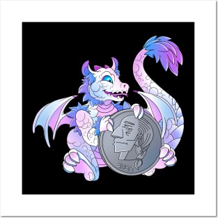 Trans Pride Pocket Dragon Posters and Art